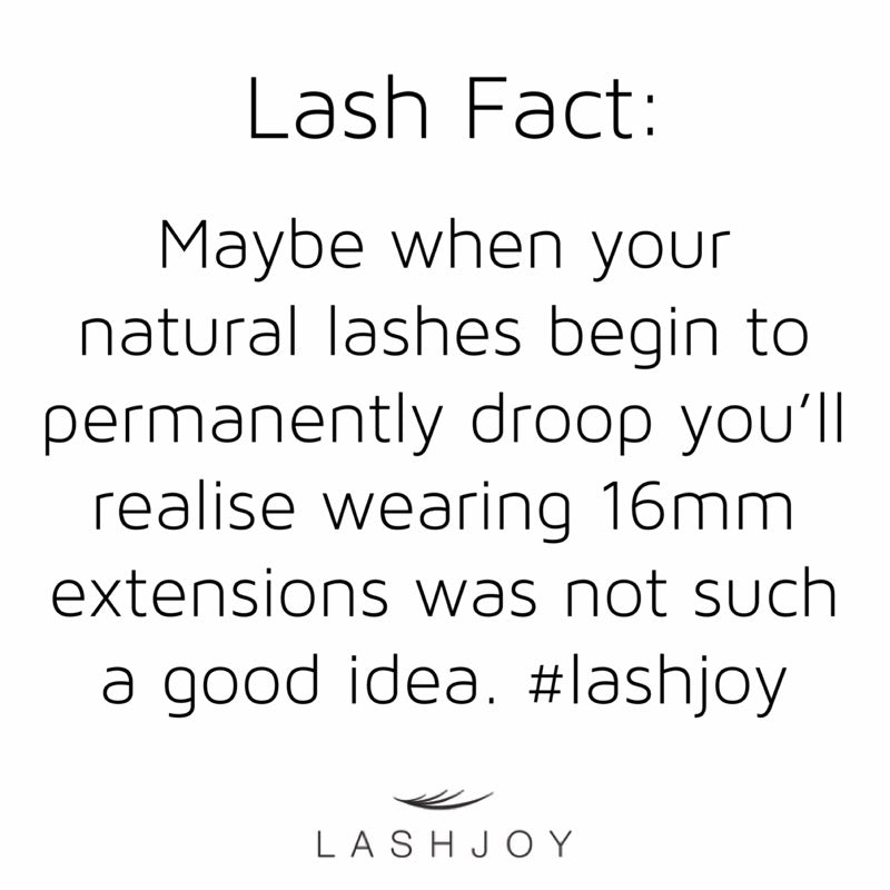 The Real Reason You Shouldn't Overextend Lashes