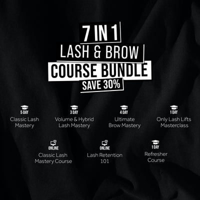 Become a Certified Lash & Brow Artist in Australia: 7-in-1 Course Bundle