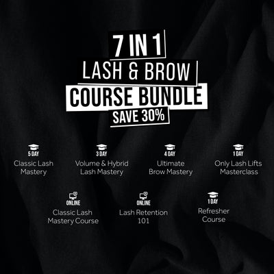 Become a Certified Lash & Brow Artist in Australia: 7-in-1 Course Bundle