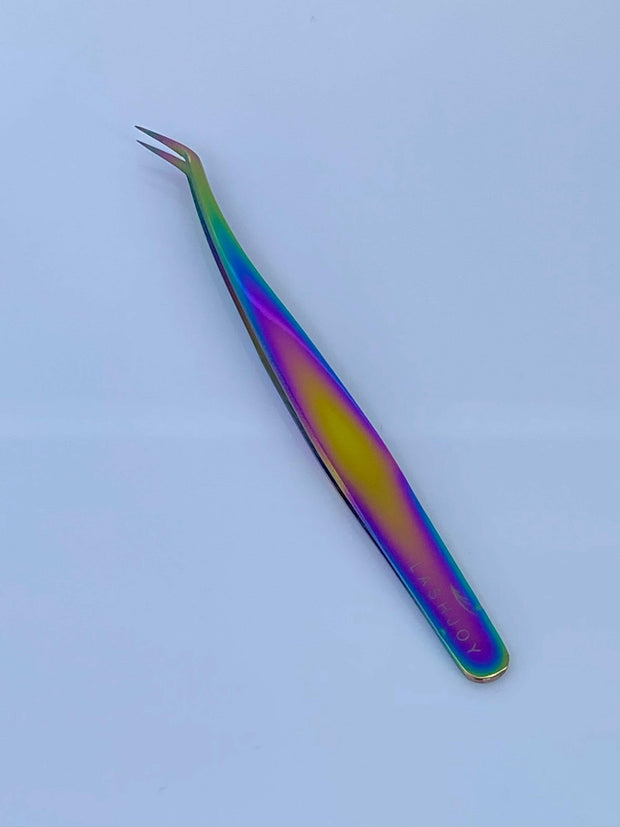 Rainbow Eyelash Extension Tweezer Bundle - 6 Pairs