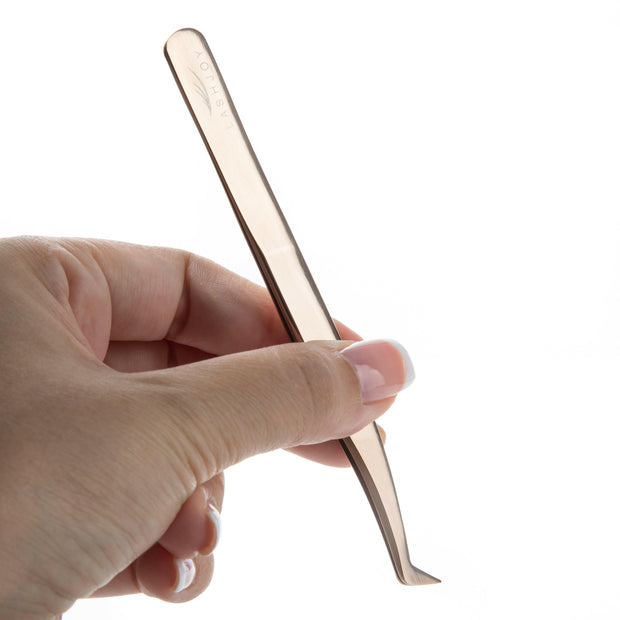 Bronze Eyelash Extension Tweezer