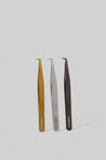 90° Mini Short Foot Lash Tweezers LashJoy.