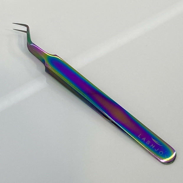 Rainbow Eyelash Extension Tweezer Bundle - 6 Pairs
