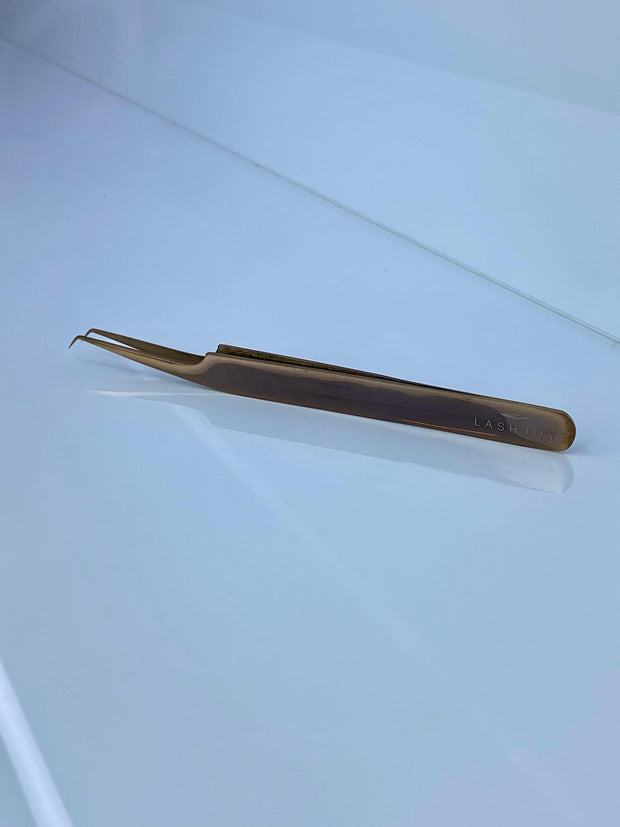 Bronze Eyelash Extension Tweezer