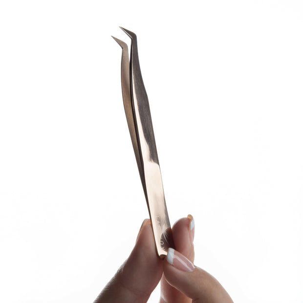 Bronze Eyelash Extension Tweezer