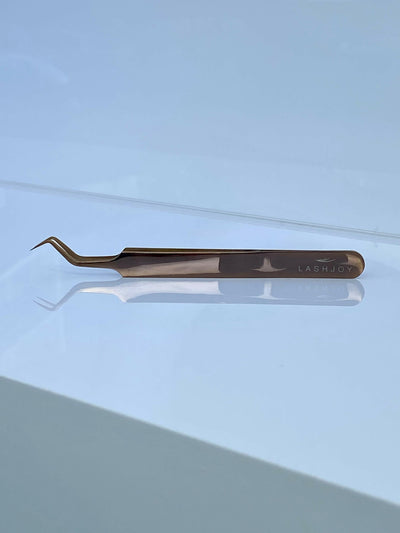 Bronze Eyelash Extension Tweezer
