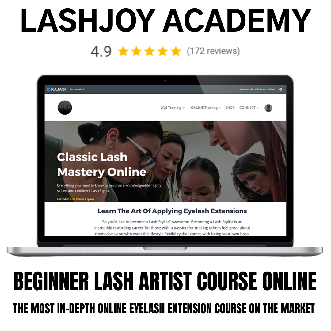 Online Beginner Eyelash Extension Course