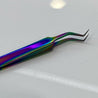 90° Double Bend Lash Tweezers LashJoy.