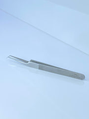 Two-Tone Silver Eyelash Extension Tweezer Bundle - 6 Pairs