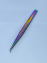 90° Mini Short Foot Lash Tweezers LashJoy.