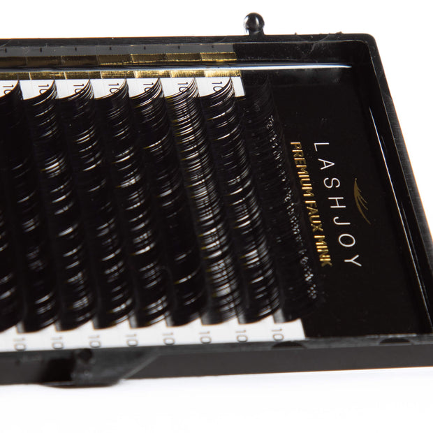 CC Curl Single Size Faux Mink Trays