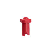 red adhesive pin