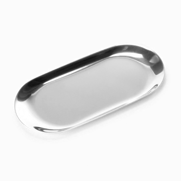 Silver Tweezer Tray 
