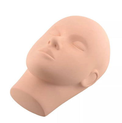 Training Mannequin Head for Eyelash Extension