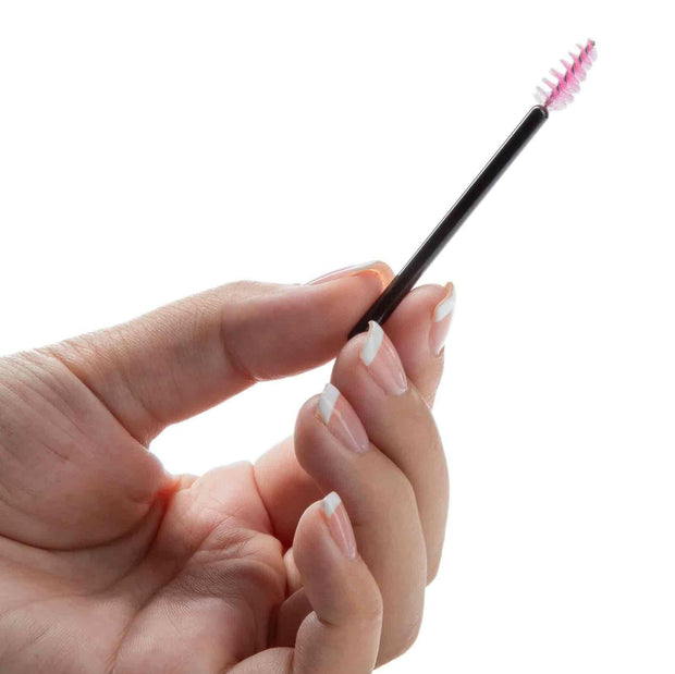 Mini Mascara Wands - Light Pink Spoolie